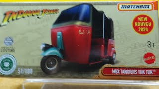 Matchbox Indiana Jones Tangiers TUK TUK Unboxing [upl. by Aneeras]