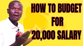 How to Budget for a 20000 Salary with the 503020 Rule [upl. by Anileba]