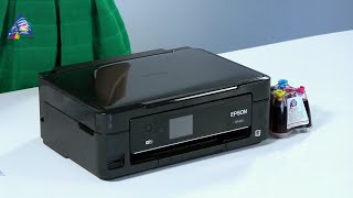 Обзор и комплектация МФУ Epson Expression Home XP412 [upl. by Anyalram]