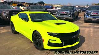 FIRST LOOK 2019 Camaro 2SS SHOCK colour [upl. by Ihcehcu583]