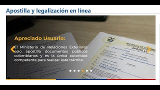 Apostillado automático de documentos oficiales [upl. by Erotavlas]