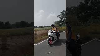 Yamaha R15 V4 vs Bajaj Pulser N250 🤩🖤 r15v4 n250 bajaj pulsarn250 yamaha [upl. by Ardnik343]