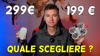 DJI NEO vs DJI MINI 4K  Quale drone scegliere [upl. by Idnim]