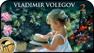 Children in Art Vladimir Volegovs Paintings Reupload [upl. by Ingar374]