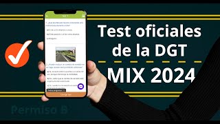 Test DGT MIX 36  Teórica común 2024  Permiso B [upl. by Kilam]