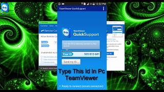 Use Mobile Phone As Spy Cam  Teamviewer  2017 [upl. by Atiana]