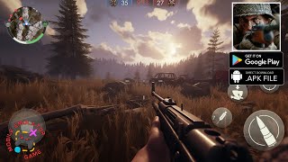 WW2 Frontline 1942  War Game Gameplay Android APK [upl. by Antoine]