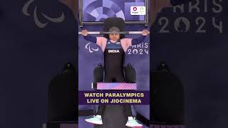 Sakin Khatun Gold medal match  Paralympics Weight lifting Highlights  JioCinema [upl. by Enajharas]