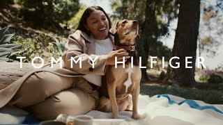 Tommy Hilfiger Fall 2023  Paloma Elsesser amp Family  Tartan [upl. by Talich]