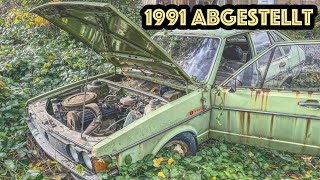 Verlassener VW Passat B1 erster Motor start nach 30 Jahren [upl. by Foy]