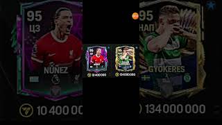 GYÖKERES🇸🇪DARWIN NÜNEZ🇺🇾 fcmobile fifa football footballmobile fifamobile cr7 soccer icon [upl. by Jilleen663]