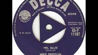 Mike Preston  MrBlue  1959 [upl. by Kempe400]