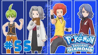 Pokemon Brilliant Diamond 55  Tái Đấu Aaron Bertha Flint Lucian [upl. by Ortrud]