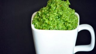 Reel Flavor  Arugula Parsley amp Basil Pesto [upl. by Nnodnarb416]