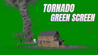 TORNADO GREEN SCREEN OVERLAY EFFECT [upl. by Llednil146]