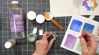 Lets Make Supergranulating Watercolor Paint [upl. by Gadmann]