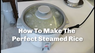 How To Make The Perfect Steamed Rice [upl. by Prentiss]