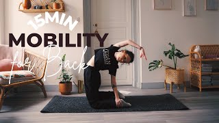 15Min Mobility For Your Back  Spine Recovery [upl. by Nnaer411]