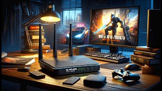 🌐 glinet GlMT6000Flint 2 WiFi 6 Router  Gaming WiFi Router Review 🌐 [upl. by Butch]