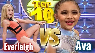 Everleigh Rose VS Ava Foley DANCE 2021 [upl. by Sharleen]