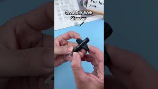 DIY Web Shooter 🕸🖊 diy tipsandtricks viralshorts [upl. by Novia]