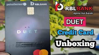 Paisabazaar Duet Credit Card  RBL Bank Duet Credit Card Review 💳 benefits 💳 changes  Lifetime 🆓😍 [upl. by Eelanna]