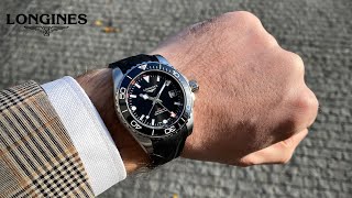 Longines Hydroconquest GMT 41 mm black [upl. by Kitarp]