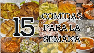 15 IDEAS DE COMIDA ECONÓMICA parati viral parati fypシ recetas fyp fypシ゚viral viral [upl. by Ellenaej540]