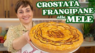 CROSTATA FRANGIPANE ALLE MELE Ricetta Facile  Fatto in Casa da Benedetta [upl. by Hamlen]