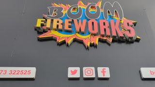 Boom Fireworks Rochdale Shop Tour 2024 [upl. by Dalston468]