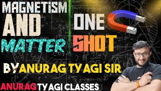 Magnetism amp Matter In 1 Shot  Class 12 Physics Chapter 5  Physics Guru [upl. by Vivia]