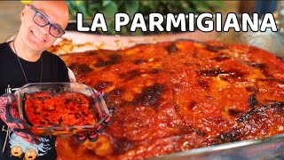 PARMIGIANA DI MELANZANE ricetta della tradizionale melanzane alla parmigiana [upl. by Artkele683]