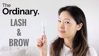 The Ordinary MultiPeptide Lash and Brow Serum Review  First Impressions [upl. by Saravat803]