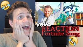 Fortnite Song by Standart Skill  Reaction Krasses Video WOW [upl. by Dnalyk]