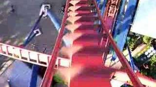 Sheikra Busch Gardens Tampa FL FRONT ROW [upl. by Fugere614]