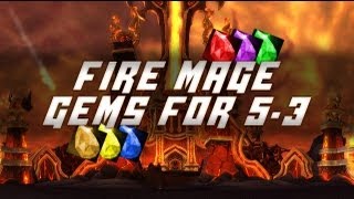 Fire Mage PvP Gems 53 MoP ft Hansol [upl. by Gwenn]