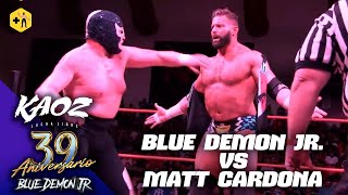 ¡Lucha estelar Blue Demon Jr vs Pagano vs Cibernético vs Matt Cardona [upl. by Mcclenaghan]