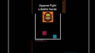 The squares go on a quest with an epic ending square games coding battle anime challenge [upl. by Noswad]