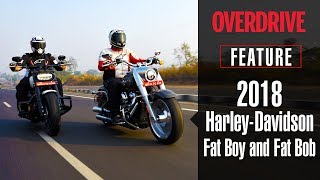 2018 HarleyDavidson Fat Boy and Fat Bob to Mahabaleshwar  Feature  OVERDRIVE [upl. by Walburga426]