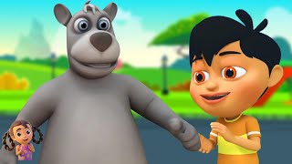 Kalu Madari Aaya कालू मदारी आया Hindi Nursery Rhymes and Cartoon Videos [upl. by Doreen960]