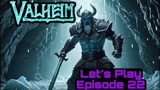 Frost Caves are so DANGEROUS Valheim Gameplay Episode 22 [upl. by Acie]