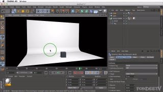 Cinema 4D Quick Tip Tutorial  Create a 3D Cyclorama [upl. by Dnumde]