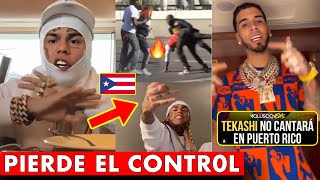 UN LIO FEO TEKASHI DESAFIA A ANUEL EN PUERTO RICO Y YAILIN SOLA EN PREMIOS JUVENTUD NO CANTARA [upl. by Demodena]