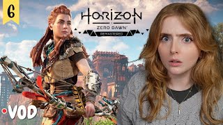 Horizon Zero Dawn Remastered Pt 6  First Time Playing  VOD  Krysttl [upl. by Atsirak]