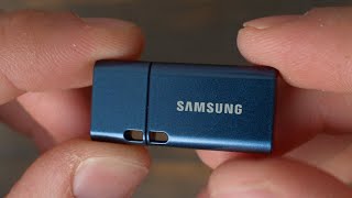 Samsung Type C USB Flash Drive 256GB Review Not 400MBs [upl. by Yelats365]