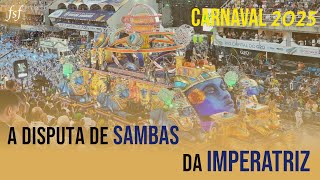 A safra de sambas da Imperatriz  Primeiras impressões  Carnaval 2025 [upl. by Atilrak]