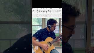 Sabino’s When You Wish Upon A Star end of “Wish”  Classical Guitar Tutorial w Tabs chords [upl. by Weingartner228]