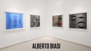 Alberto BIASI  Exhibition quotRilievi otticodinamiciquot curated by A Zanchetta at Dep Art Gallery 2013 [upl. by Jobe598]