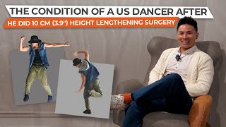 THE CONDITION OF A US DANCER AFTER HE DID 10 CM 39 INCH HEIGHT LENGTHENING SURGERY [upl. by Bess586]