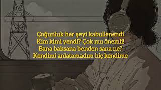 No1 Kendine İyi Bak Sözleri Lyrics [upl. by Jordain]